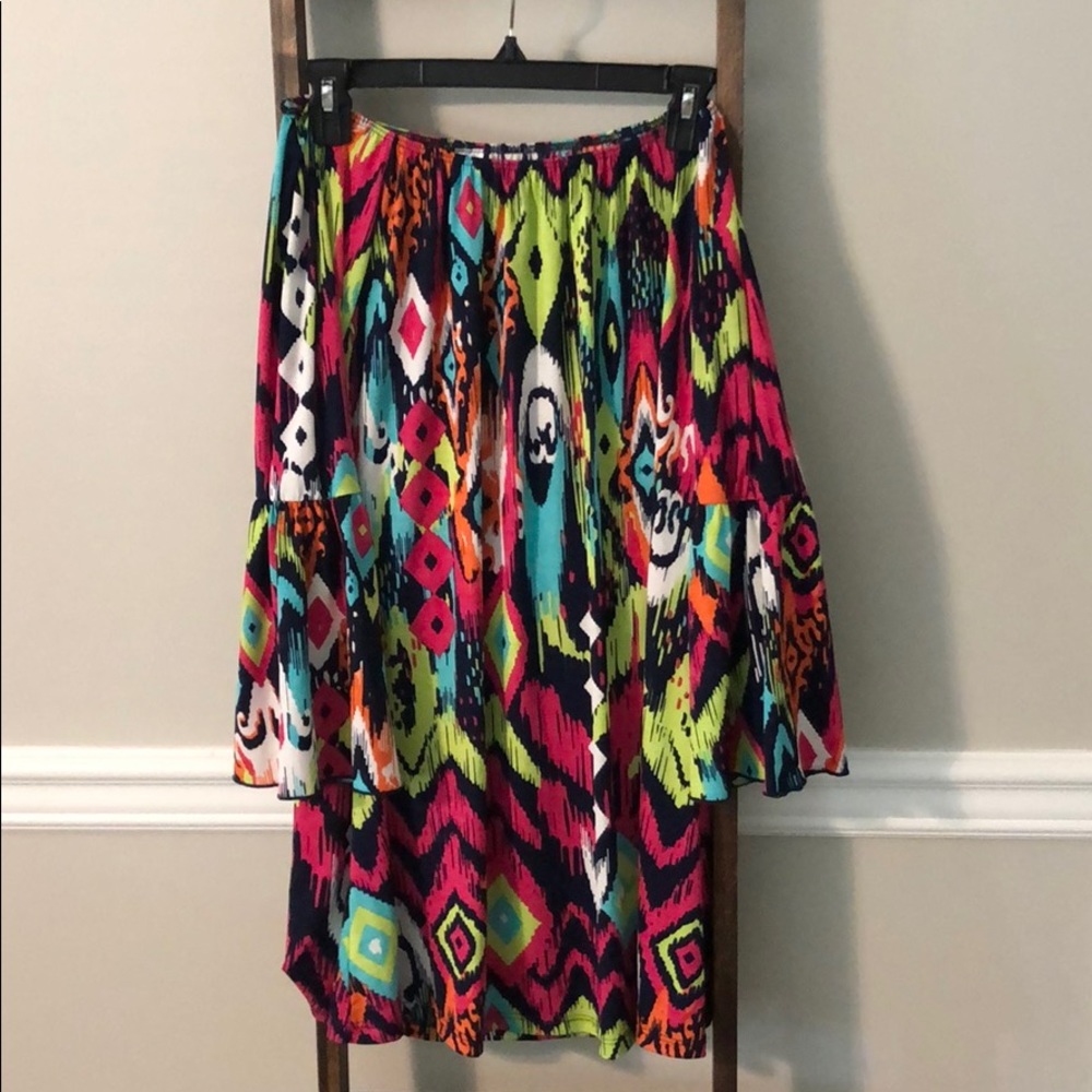 Off the shoulder dress